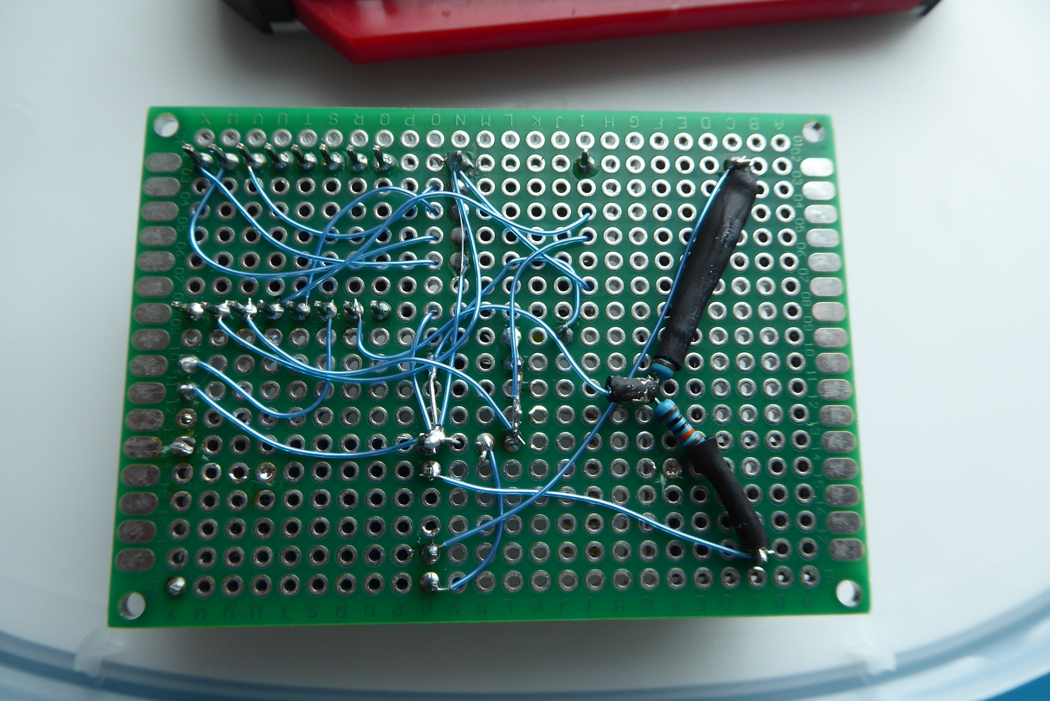 PCB solder side