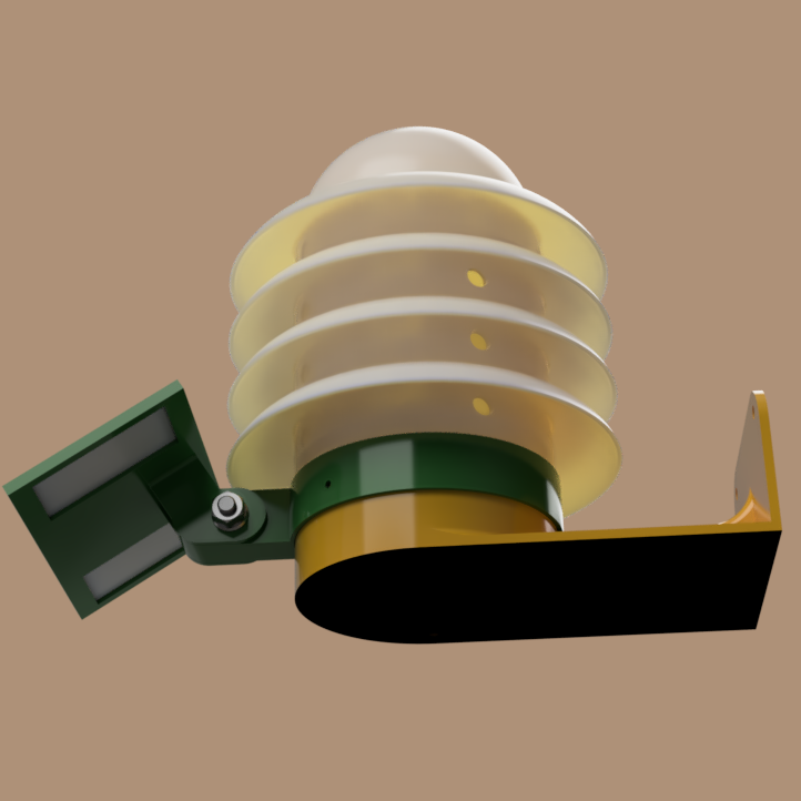 Bottom view — ventilation