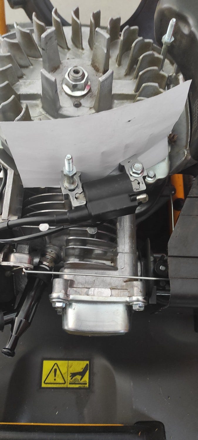 New spare part installed and\u00a0adjusted