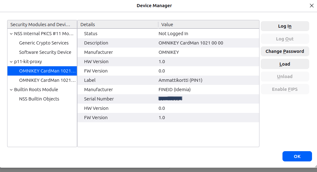 Firefox p11-kit proxy